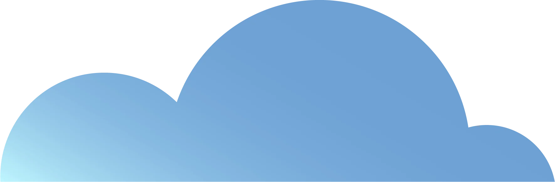 Cloud Gradient Image Object