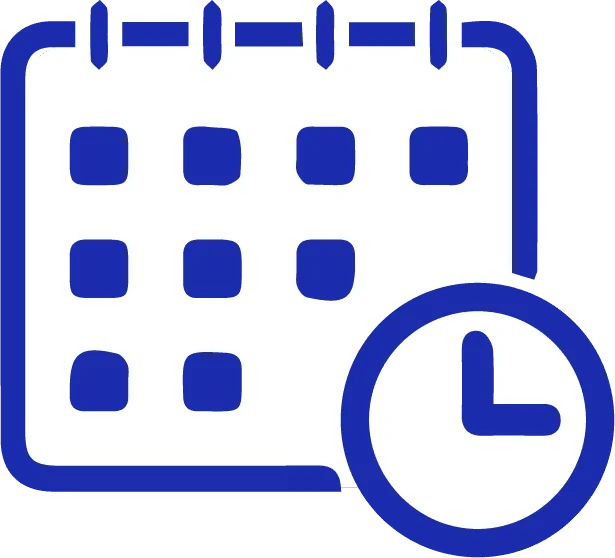 自分に合わせたスケジュールが組める